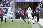 Head linesman Dana McKenzie on the sideline (Baltimore Ravens photo)