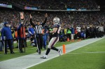 Head linesman Tony Veteri signals a touchdown by Patriots receiver Wes Welker. (Keith Nordstrom/New England Patriots)
