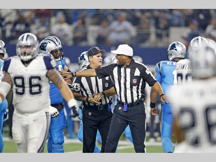 Week 9 referee assignments Football Zebras