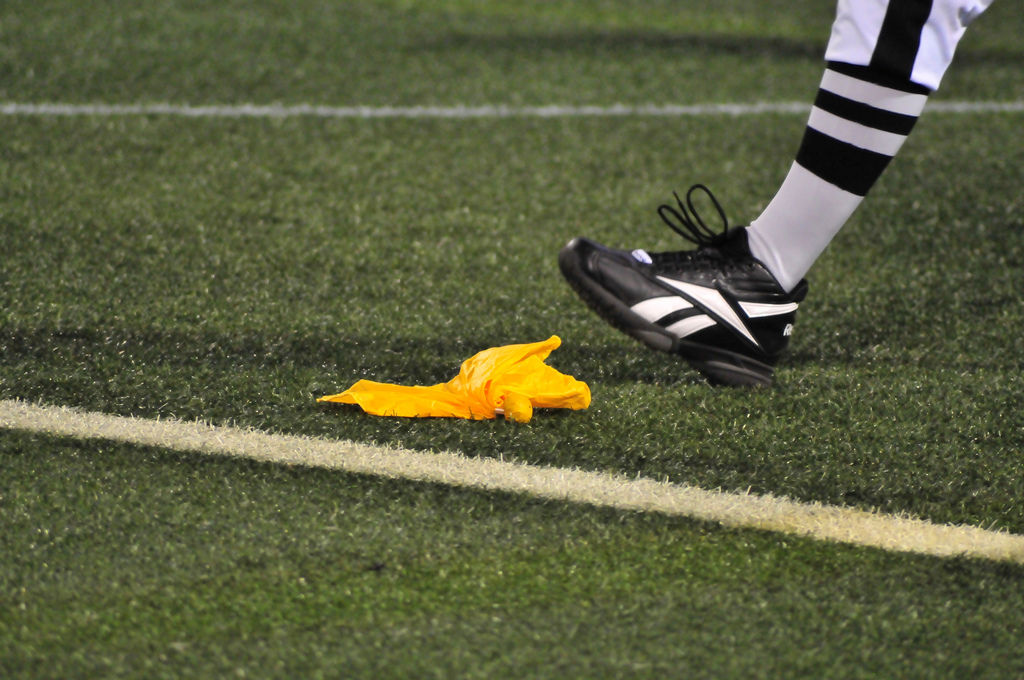 nfl penalty flag