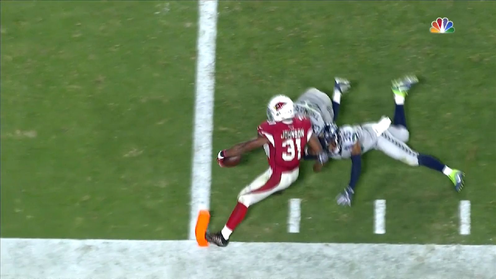 Week 7 remainders Reviewing the play at the pylon Football Zebras