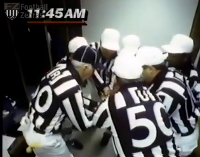 Throwback Thursday 1985 feature on Dick crew Football Zebras